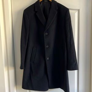 Kenneth Cole Reaction Men’s Coat•R42•Dark Grey•Wool & Poly Blend•3 Button•Lined